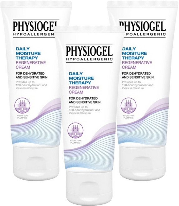 피지오겔 데일리 모이스처 테라피 리제너러티브 크림, 100ml, 3개