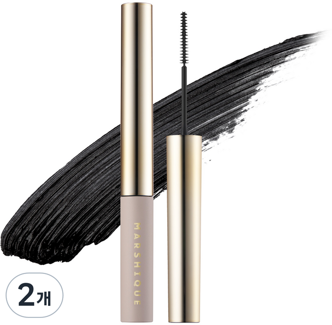 마르시끄 인리치드 인텐스 속눈썹 영양제 블랙, 3.5ml, 2개
