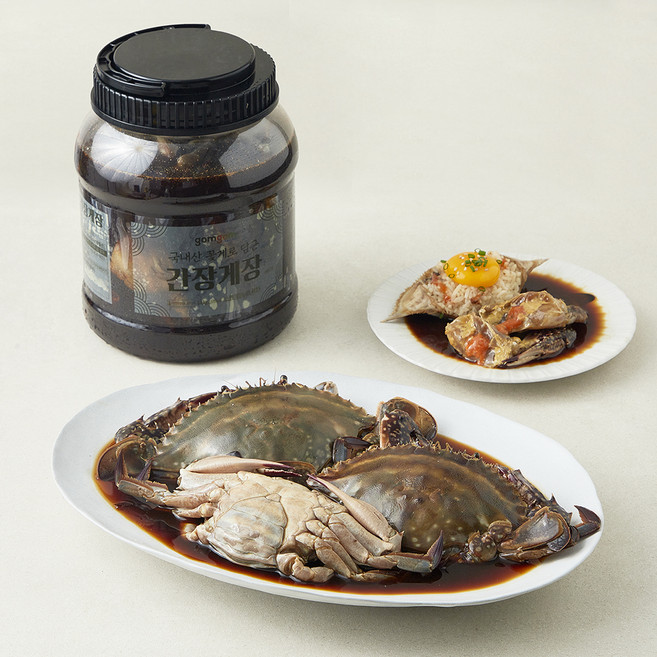 곰곰 국내산 꽃게로 담근 간장게장, 2.5kg, 1개
