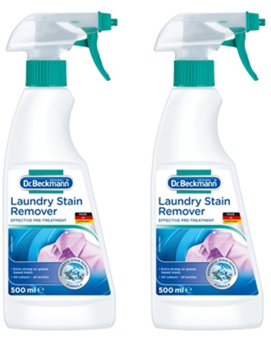 닥터베크만 스테인 리무버 섬유 얼룩제거 스프레이, 500ml, 2개
