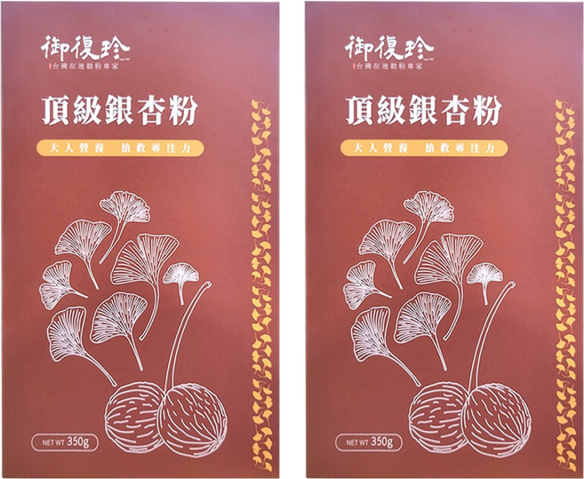 御復珍 銀杏粉 大人營養, 350g, 2盒