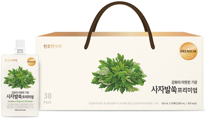천호엔케어 사자발쑥 프리미엄 건강즙, 30개, 100ml