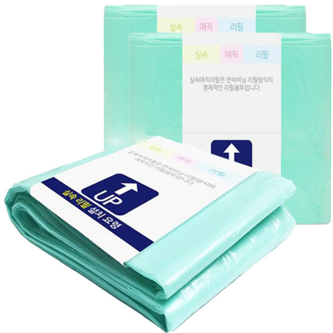 실속 매직 리필 봉투 M220, 9L, 20개