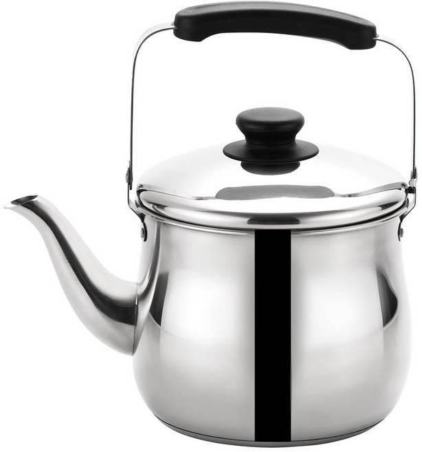 쿠킨 IH 인덕션 스텐 주전자, 3L, 혼합색상, 1개