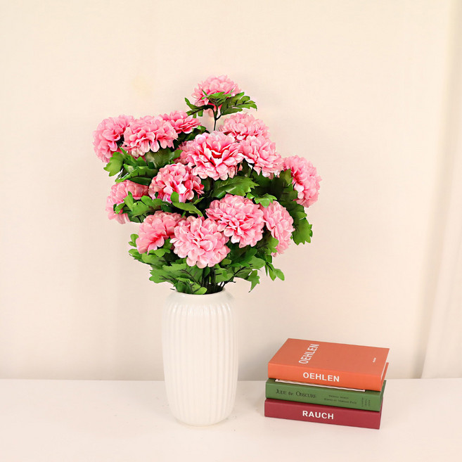 조아트 조화 7대 대국 꽃다발, 핑크, 3개