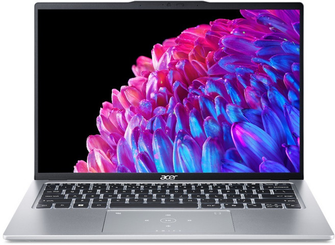 acer 宏碁 Swift Go 筆記型電腦 14吋 2.8K 2880 x 1800 OLED 鏡面/Ultra 7 155H/Intel® ArcTM graphics 原廠保固, 銀色, 512GB, 16GB, Windows 11, SFG14-73-731T