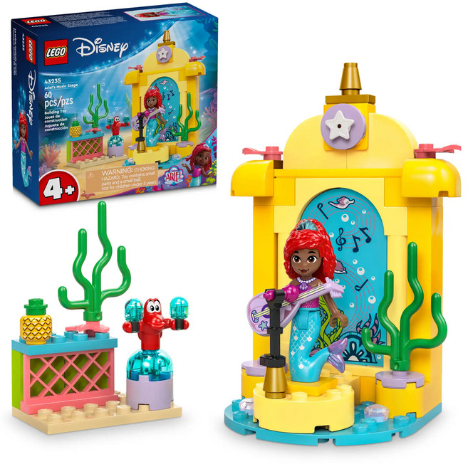 LEGO 43235 迪士尼系列, 愛麗兒的音樂舞台 Ariel's Music Stage, 1盒