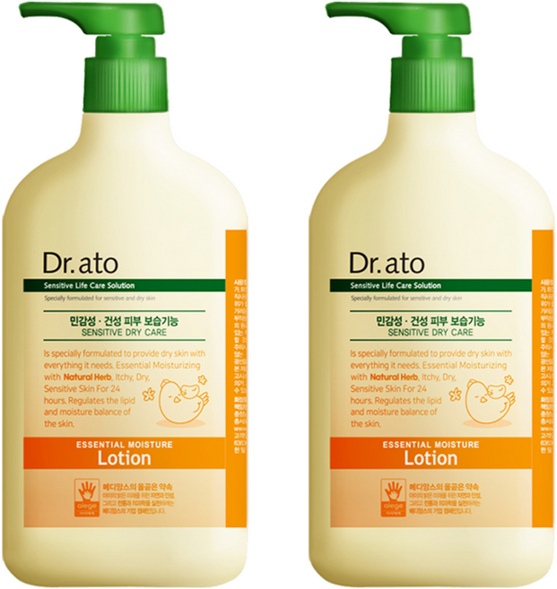 닥터아토 에센셜 모이스춰 로션, 310ml, 2개