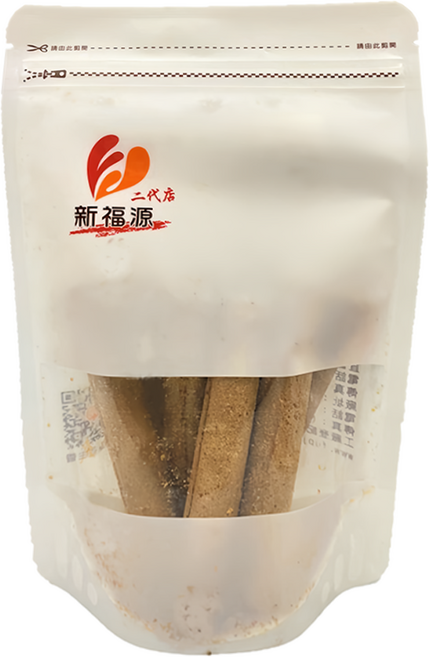 新福源 濃醇手工 花生醬蛋捲, 150g, 1包