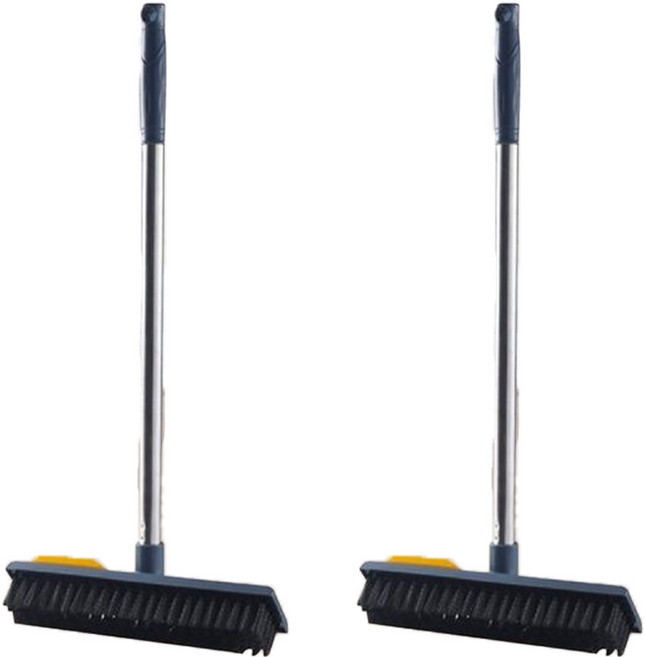 浴室地板刷, 浴室地板刷 白色 + 銀色, 2個