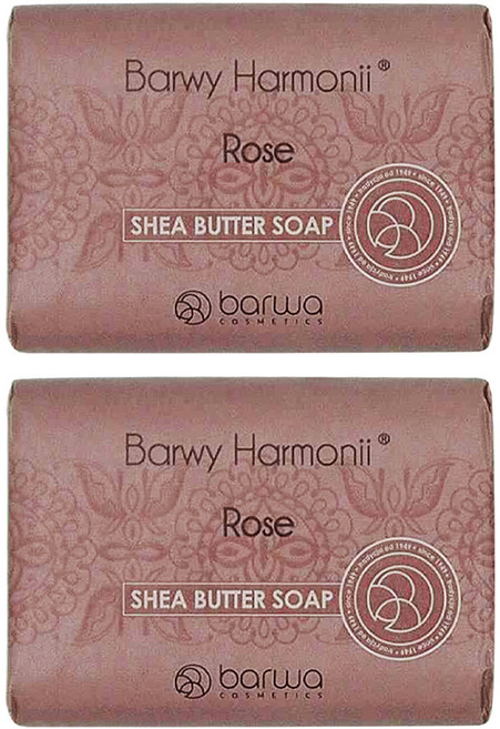 barwa COSMETICS 歐洲 奢華SPA玫瑰香氛皂 190g 1個, 2個