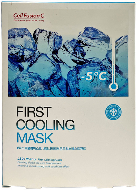 Cell Fusion C 極致冰涼面膜, 5片, 1盒