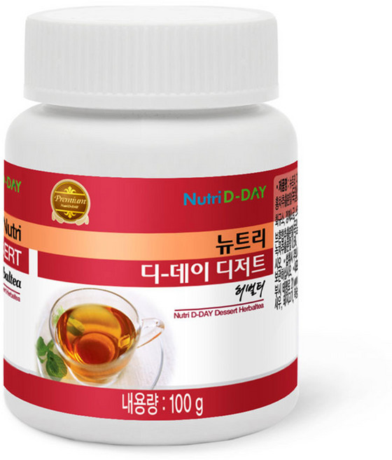 뉴트리디데이 디저트 허벌티, 100g, 1개입, 1개