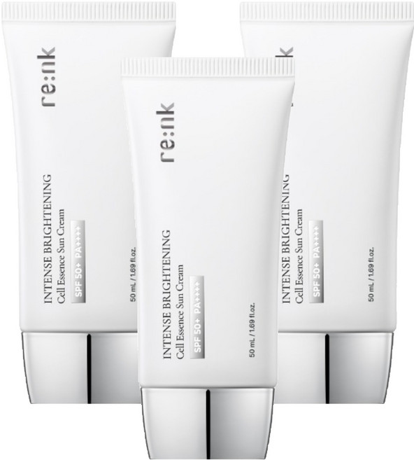 Re NK 亮白細胞精華防曬霜 SPF50+ PA++++, 50ml, 3個