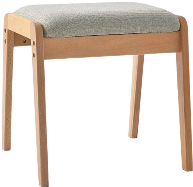 木椅 300g, 米灰色, 1個