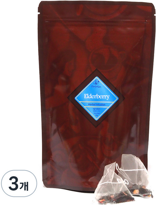 다질리언 엘더베리 리필 60g, 2g, 30개입, 3개