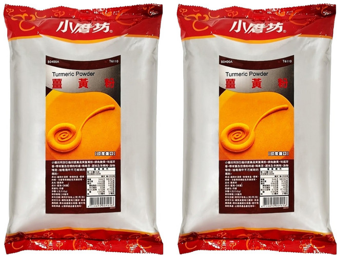 小磨坊 薑黃粉, 1kg, 2包