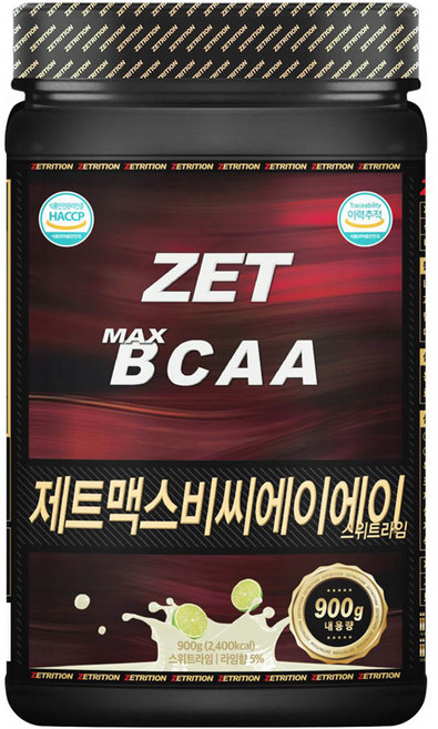 제트리션 제트맥스BCAA 스위트라임, 900g, 1개