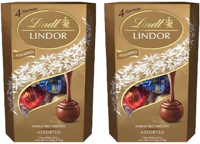 린도르 린도볼 어쏘티드 초콜릿, 200g, 2개