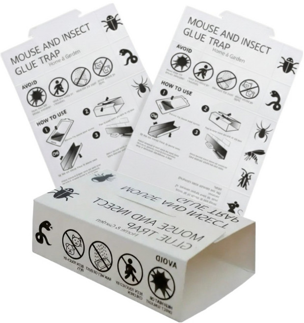 메르코 쥐 권연벌레 끈끈이 트랩 1세트, 25g, 3개