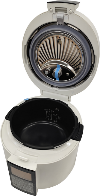Panasonic 5L 鋼 微電腦壓力鍋 Dishwasher Safe 白黑色 SR-PG501-WK