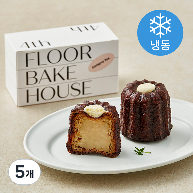 사층빵집 홍차 까눌레 (냉동), 45g, 5개, 2개입