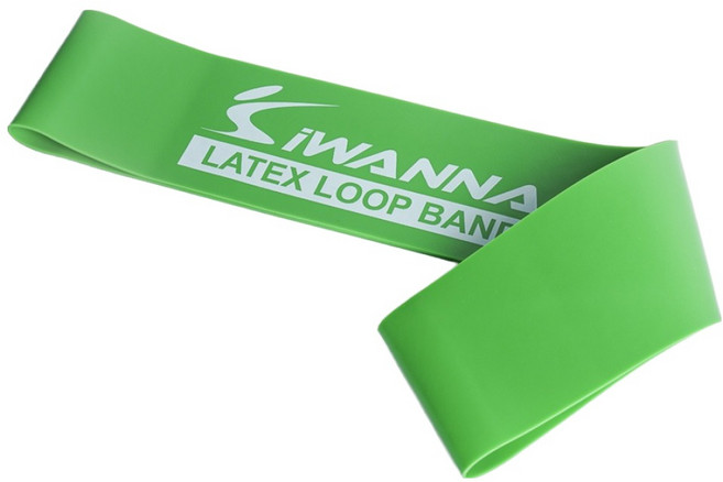 아이워너 라텍스 루프 밴드, 그린, 1개