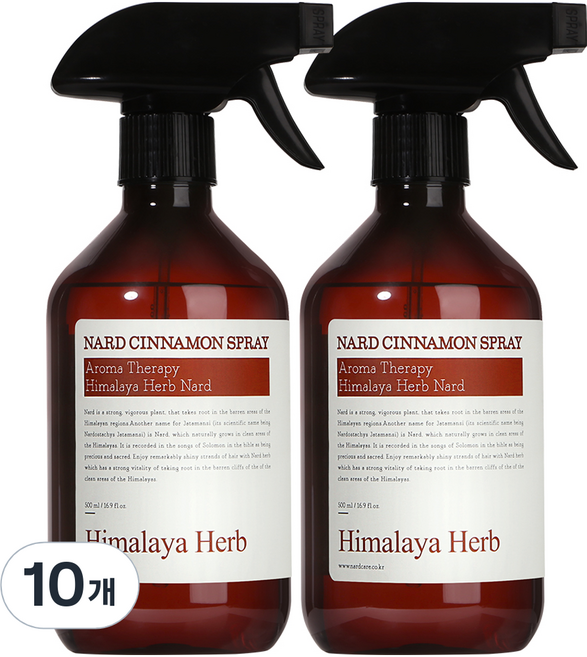 부케가르니 나드 시나몬 스프레이, 10개, 500ml