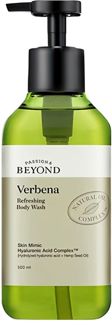 비욘드 리프레싱 바디워시 그린 시트러스 버베나향, 500ml, 1개 - 쿠팡