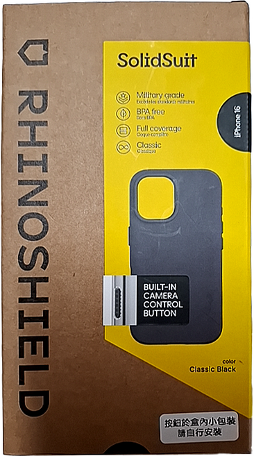 RHINOSHIELD 犀牛盾 SolidSuit 相機按鍵版 背蓋殼