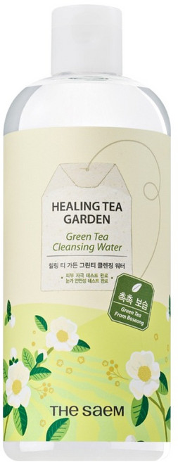 더샘 힐링 티 가든 그린티 클렌징 워터, 500ml, 1개