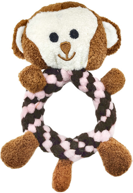PetBest 卡通咬咬玩具系列 AT2387, 比潑猴, 1個