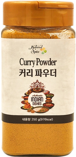 내츄럴스파이스 커리 파우더, 250g, 1개