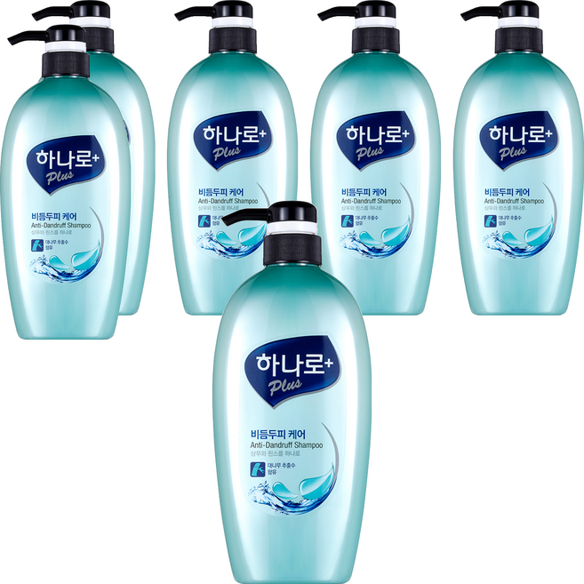 하나로 플러스 비듬두피 케어 샴푸, 680ml, 6개
