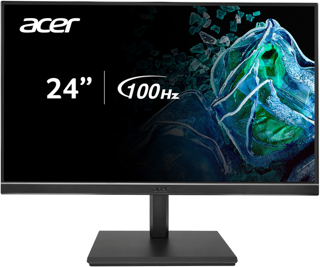 acer 宏碁 護眼抗閃螢幕 FHD/HDMI/DP/IPS 24型, 23.8吋, BR247Y E3B, 1台
