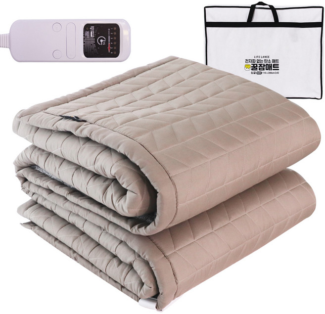 꿀잠매트 라이프란스 온열 탄소매트 CA-110S, 더블(145 x 200 cm)