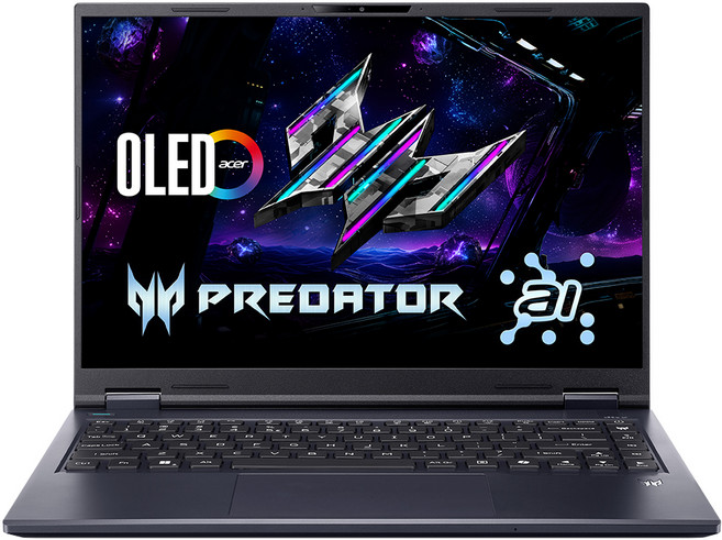 acer 宏碁 Predator 筆記型電腦 14.5吋 WQXGA+ 120Hz OLED 鏡面/Ultra 7 255H/NVIDIA RTX 5060 8G, 黑色, PHN14-71-74GT, 1TB SSD, 32GB LPDDR5X, Windows 11