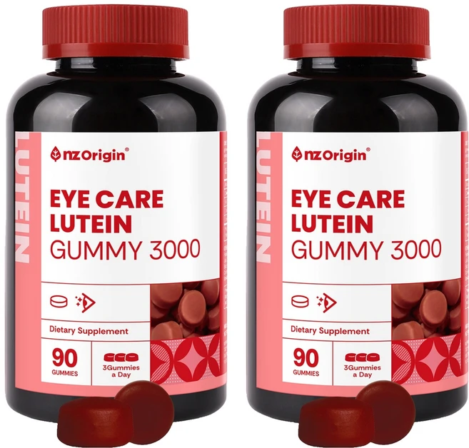 엔젯오리진 아이케어 루테인 구미 3000 90p, 90정, 2개 - 쿠팡