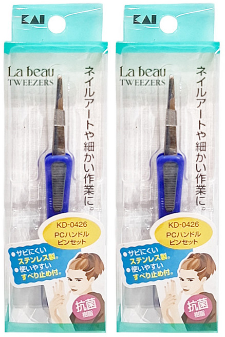 KAI 貝印 眉夾, kd-0426, 2入