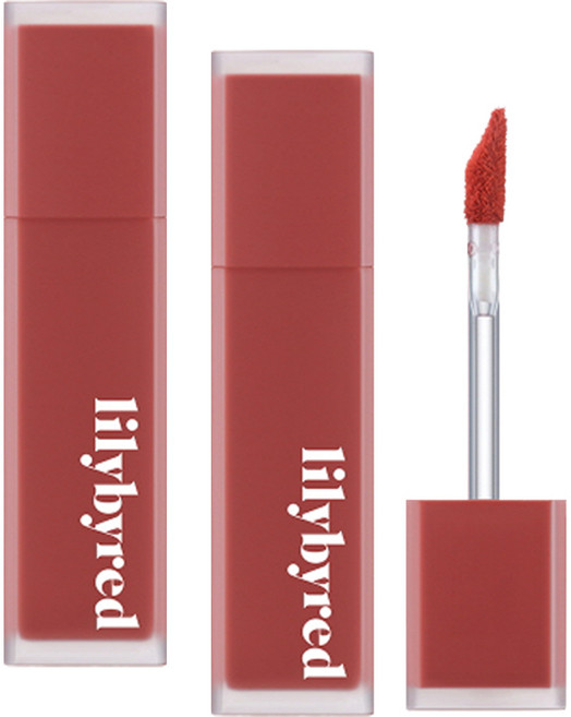 릴리바이레드 무드 라이어 벨벳 틴트 AD, 07 무덤덤한 무화과인 척, 2개