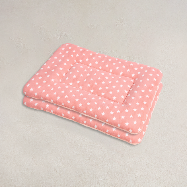 리치독스 반려동물 사계절쿠션 별 방석 2p, 핑크, 2개