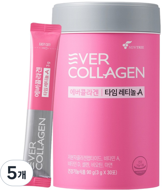 EVER COLLAGEN Time A醇 30入, 90g, 5個