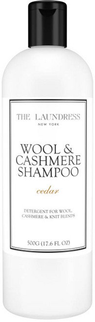 THE LAUNDRESS 羊絨羊毛洗衣精 雙倍濃縮配方 雪松香氛 溫和護理 適合天然纖維, 500g, 1瓶