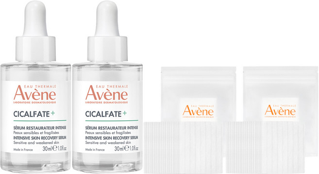 아벤느 시칼파트 플러스 인텐스 세럼 + 화장솜 20매, 30ml, 2개