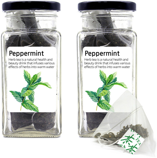 올레비엔 허브차 페퍼민트, 1g, 15개입, 2개