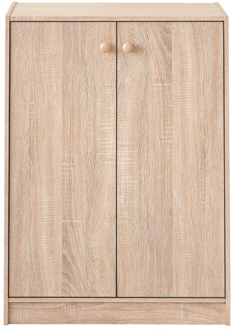 HOPMA 合馬家具 台灣製造 雙門 大容量 2門5層鞋櫃 玄關收納櫃 置物鞋架 C-2D500PMS, 淺橡木, 1個