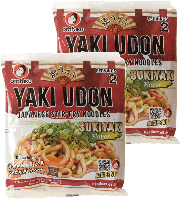 오타후쿠 야끼우동 스키야키 맛 2인분, 2개, 420g
