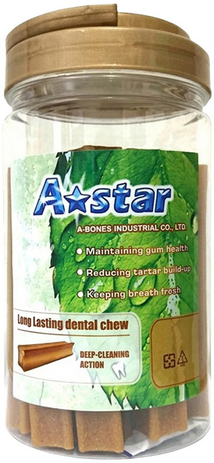 A star 夾心耐咬棒 18週以上幼犬/成犬/老犬, 花生, 610g, 1罐