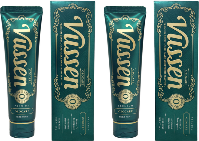 뷰센 O 구취케어 치약, 120g, 2개