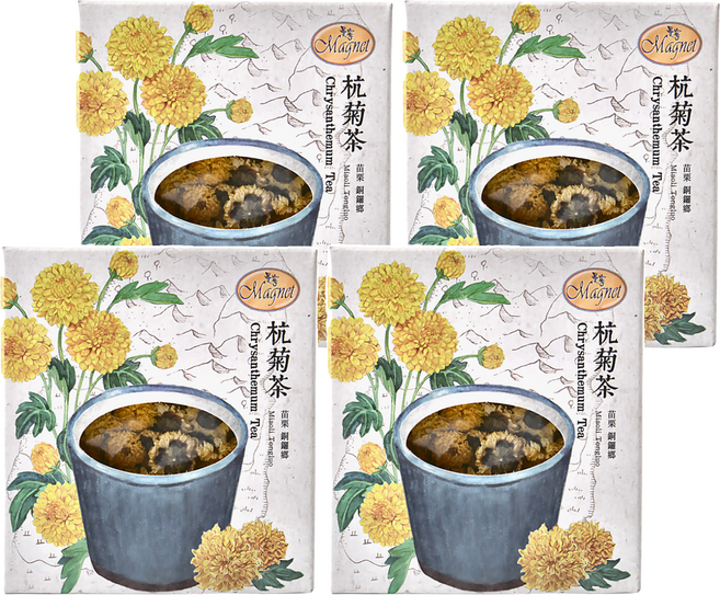 Magnet 曼寧 杭菊茶, 30g, 1入, 4盒